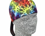 Platinum Biker Doo Rag Headwrap Rainbow Multi Color Tye Tie Dye Hippy 19... - $14.50