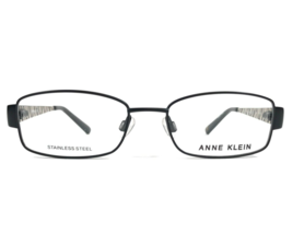 Anne Klein Eyeglasses Frames AK5046 001 BLACK Rectangular Full Rim 50-17... - £22.30 GBP