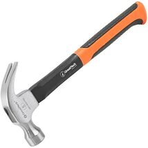 GreatNeck HG8C 8 Oz. Fiberglass Curved Claw Hammer, Small Hammer, Nail H... - €17,26 EUR