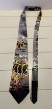Bicycling Necktie Steven Harris Grey and Black Multi Color - £6.41 GBP