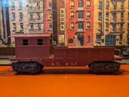 Marx Trains  Marx  Used  # 4587B/05596  Plastic A.T. &amp; S.F. Work Caboose... - $15.00