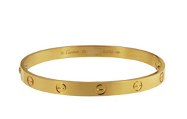 Cartier Love Bracelet Yellow Gold Size 20 - £4,753.58 GBP