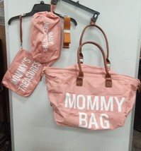 Travel Diaper Bag Mommy Tote Large Capacity Storage Maternity 3 Piece. 5... - £22.04 GBP