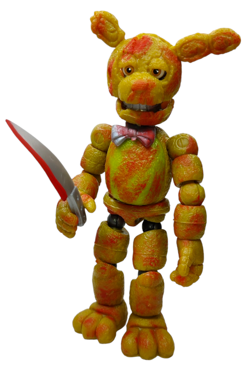 FNAF Five Nights At Freddy´s Spring Bonnie 8" Mexican toy figure William Afton