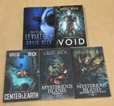 Greig Beck PB Book Lot - Center of Earth Leviathan Void Mysterious Islan... - £31.13 GBP