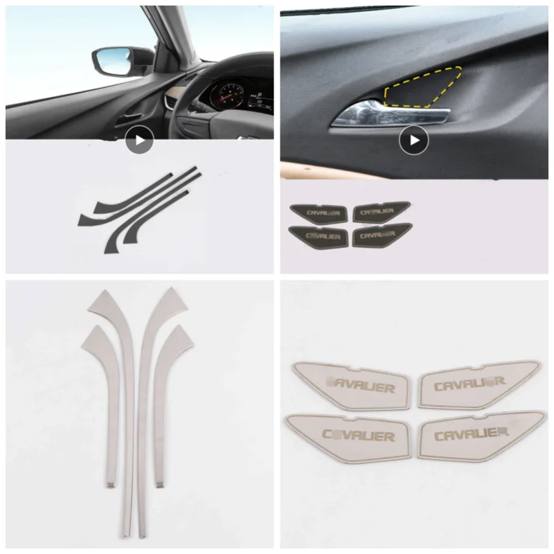 For Chevrolet Cavalier ONIX 2019 2020 2021 Accessories LHD Inner Side Car Door - £20.05 GBP+