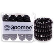 The Markless Hair Loop Set - Coco Brown by Goomee for Women - 4 Pc Hair Tie - $140.54 MXN
