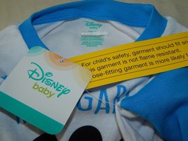 Boy&#39;s Pajamas Mickey Mouse Baby Size 18 Months Pluto Disney Sleep Outfit... - £14.13 GBP