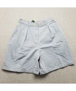 Lauren Ralph Lauren Shorts Womens 10 Blue Pockets Chino Cotton Zip - $24.78 CAD