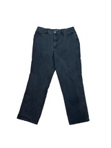 Gloria Vanderbilt All Around Slimming Amanda Jeans Size 14 Faded Black S... - $24.75