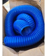 Hi-Tech Duravent 0656-0400-0001 Blue Ducting Hose 4 In. Id  25 Ft. L Pvc... - $98.01