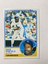 1983 Topps Dave Winfield New York Yankees #770 - £0.78 GBP