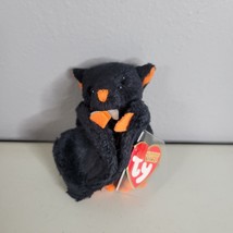 Ty Beanie Baby Halloween Bat Bate 3&quot; Tall Plush Stuffed Animal Toy - $9.99