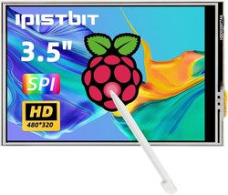 3.5 Inch Touchscreen Monitor 480x320 LCD TFT SPI Display Compatible with Raspber - £37.18 GBP