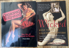 Censored Hollywood: Sex, Sin &amp; Violence on Screen 1994 &amp; Wicked: Sexy Tales 2005 - £13.92 GBP