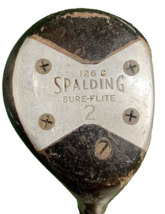 Spalding 2 Wood Sure-Flite 126C RH Men&#39;s Mercury TrueTemper Stiff Steel 41.75 In - £13.57 GBP