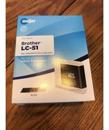 Brother LC- 51 Pemanufactured Inkjet Cartridge Ships N 24h - $263.50 MXN