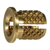 #6-32 Brass Coarse Thread Flange Inserts (8 pcs.) - £10.62 GBP