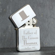 Personalised Decorative Wedding Father of the Groom Lighter, Father of The Groom - £6.31 GBP