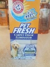 Arm &amp; Hammer Pet Fresh Carpet Odor Eliminator Plus Oxi Clean - £9.25 GBP