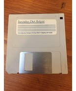Vintage Macintosh Executive Diet Helper Floppy Disk Ohio Distinctive Sof... - $34.87 CAD