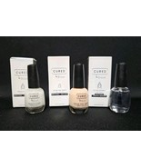 New Cured By Julep 3 pc Set Nail Treatment Base &amp; Top Coat Pale Pink Jen... - $45.43