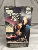 8 Million Ways to Die (VHS, 1990) Jeff Bridges Rosanna Arquette - £3.16 GBP