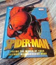 Spider Man Spiderman Marvel Inside the World of Book Hardcover Comics Guide info - $9.85