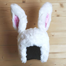 Headztrong White Rabbit Furry Helmet Cover - £73.43 GBP