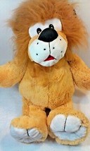Kelly Toy Plush Lion Soft Brown Stuffed Animal Jungle Cat 18&quot; - $39.00