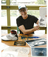 Tinker Hatfield Nike Air Jordan designer signed 8x10 photo COA with exac... - £214.23 GBP