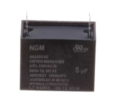 Hoshizaki 4A6435-02, 28PR9250050JGMS, LT 84863,Capacitor, 5MFD, 250 V, 5... - $1,023.63 MXN