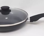 Safe-T-Grip 10.5&quot; Fry Pan( Black) With Glass Lid  U265 - $44.99