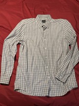 Ermenegildo Zegna Shirt Plaid Cotton Made in Romania Centoquaranta Twill - $655.71 MXN
