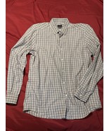 Ermenegildo Zegna Shirt Plaid Cotton Made in Romania Centoquaranta Twill - $35.00