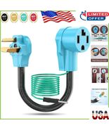 NEMA 10-30P to 14-30R Dryer Adapter Cord for Older Homes - Blue, 1.52 lbs - $61.53 CAD