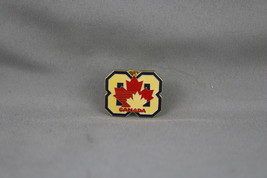 Hockey Canada Pin (VTG) - Calgary 88 Logo - Inlaid Pin  - $19.00