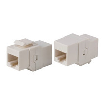 Monoprice 15696 MONOPRICE CAT6A RJ45 INLINE COUPLER TYPE FEEDTHROUGH KEY... - £18.88 GBP