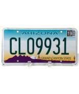 2000&#39;s Arizona License Plate - CL09931 - Grand Canyon State-Expired 8/19 - £10.30 GBP