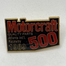 1989 Motorcraft 500 Atlanta Raceway NASCAR Race Racing Enamel Lapel Hat Pin - £6.28 GBP