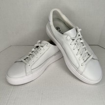 Kizik Vegas Hands Free Comfort Sneakers Shoes Unisex Men&#39;s 9.5 Women&#39;s 11 White - £58.63 GBP