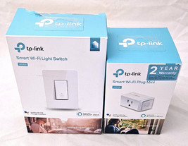 tp-link Smart Wi-Fi Light Switch HS200 &amp; Wifi Plug HS105 - Google &amp; Alexa - £26.10 GBP