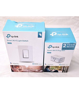 tp-link Smart Wi-Fi Light Switch HS200 & Wifi Plug HS105 - Google & Alexa - $32.66