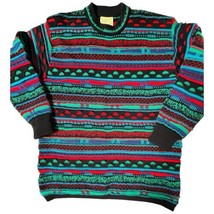 Toorallie Australia Merino Wool Crewneck Textured Sweater Men’s Size Large 1990s - £55.41 GBP