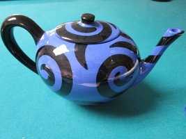 Signed Large Teapot Modern Design, New Illegible Signature - £49.11 GBP