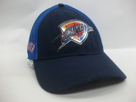 OKC Thunder Hat New Era NBA Basketball Blue M/L Strtech Fit Trucker Cap - $19.99