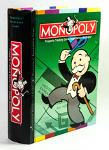 2006 Monopoly Bookshelf Game Hasbro Parker Brothers Folded Board Ages 8+ - £7.82 GBP