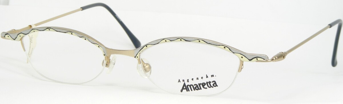 Vintage Selten Amaretta Von Argenta 577 002 Bunt Brille 46-17-138 - $56.42