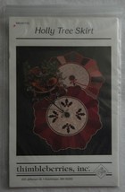 Thimbleberries Pattern MG 91113 Holly Tree Skirt 42&quot; Diameter NEW - £8.00 GBP