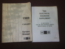 1989 Chevy Chevrolet Camaro Ss Z28 Rs Service Shop Repair Manual Set Factory 89 - £55.88 GBP